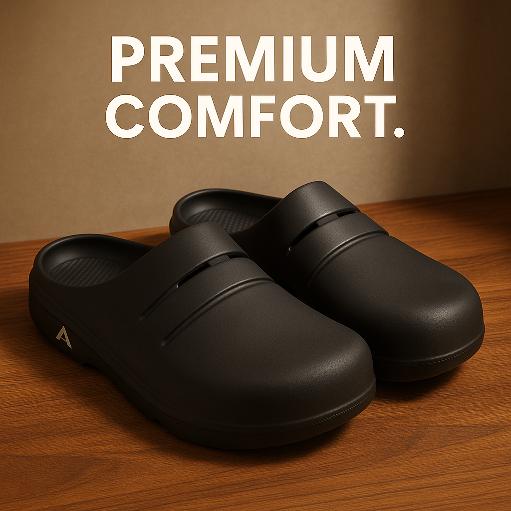 Fanture Halo Athletic Recovery Clogs Slippers - Ultra-Lightweight Comfort for Active Lifestyles